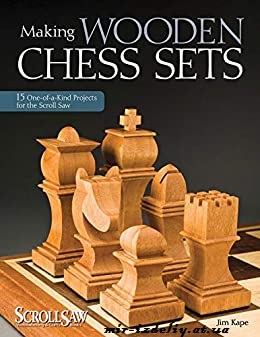 Making wooden chess sets. Jim Kape