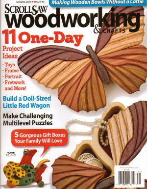 Scroll Saw Woodworking & Crafts 2014 №054