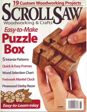 Scroll Saw Woodworking & Crafts 2009 №034