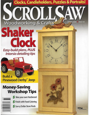 Scroll Saw Woodworking & Crafts 2008 №030