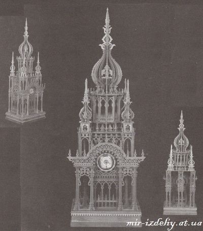 Часы Императорская башня из фанеры