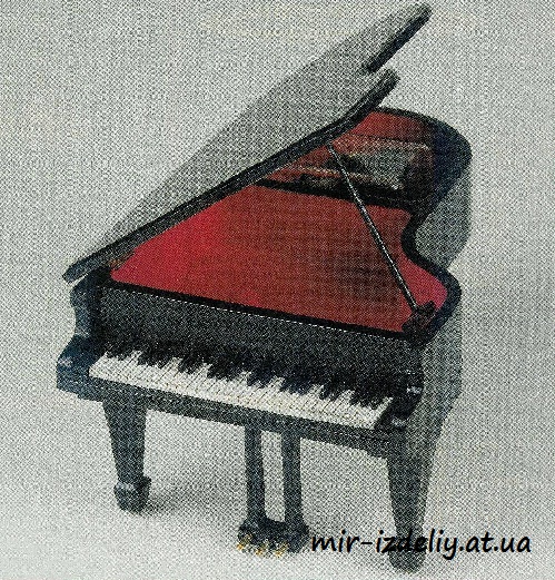 Пианино из фанеры