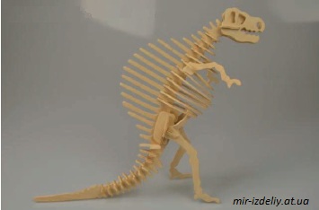 Тираннозавр Рекс новый из фанеры