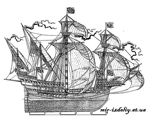 Реконструкция судна 15 века из фанеры