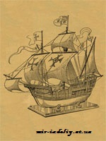 Корабль Санта Мария из фанеры для начинающих