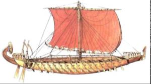 Военный корабль царицы Хатшепсут