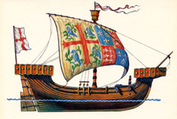 Английский купеческий корабль