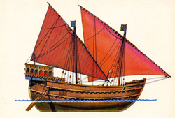 Венецианское грузовое судно