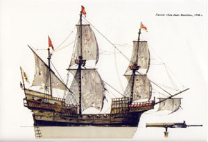 Корабль «San Juan Bautista»