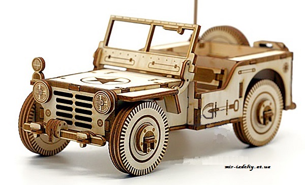 Jeep из фанеры