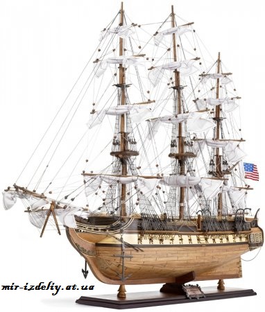 USS Constitution из фанеры