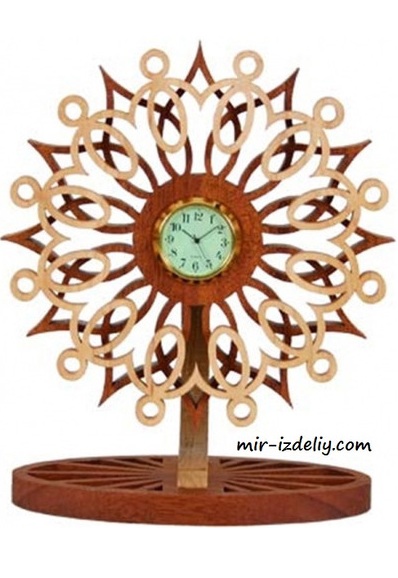 №4053 - Часы Солнечные из фанеры
