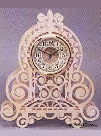 №4051 - Часы Вдохновение из фанеры