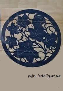 Подставка под заварной чайник из фанеры