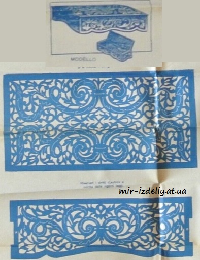 Коробка для салфеток из фанеры