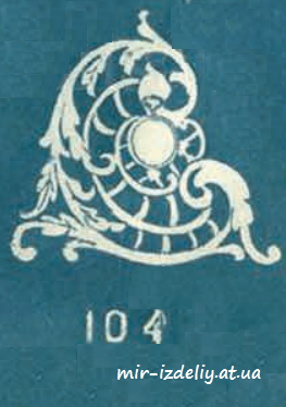 Капсула часов Каталог J.N.Jacgues.Часы №104 из фанеры